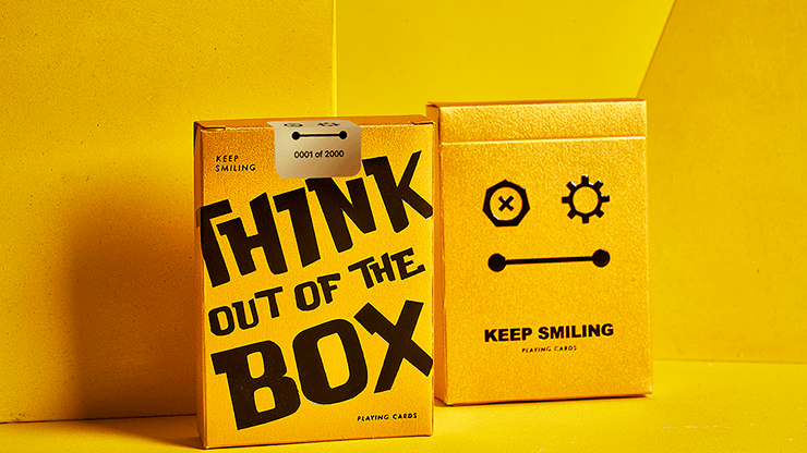 PlayingCardDecks.com-Keep Smiling Pearl Gold v2 Playing Cards MPC