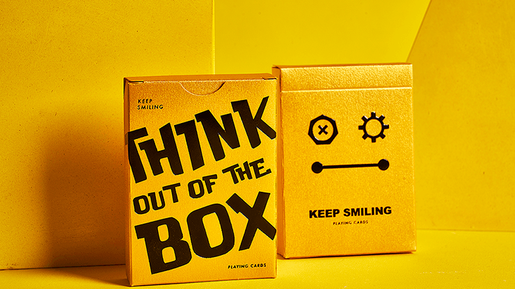 PlayingCardDecks.com-Keep Smiling Pearl Gold v2 Playing Cards MPC