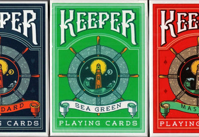 PlayingCardDecks.com-Keeper Playing Cards 3 Deck Set