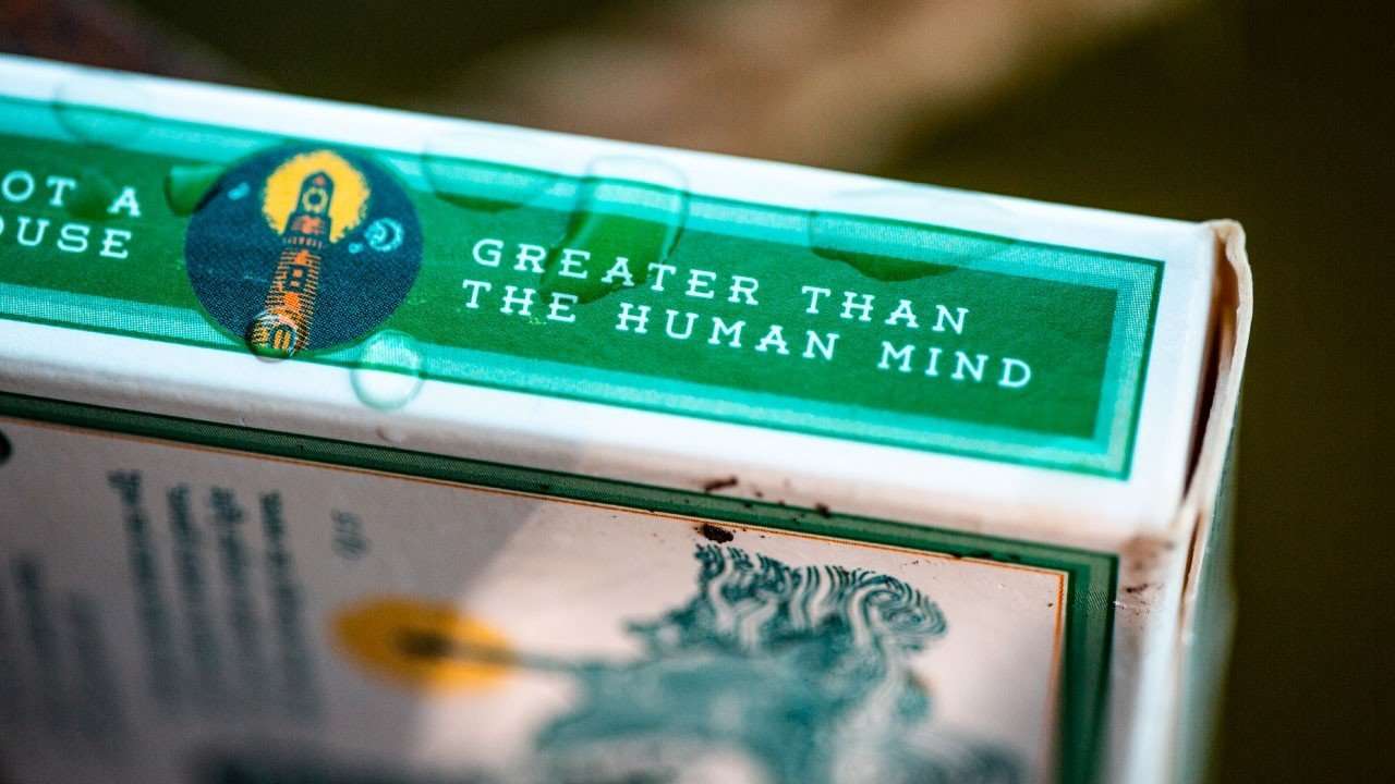 PlayingCardDecks.com-Keepers Sea Green Playing Cards Cartamundi