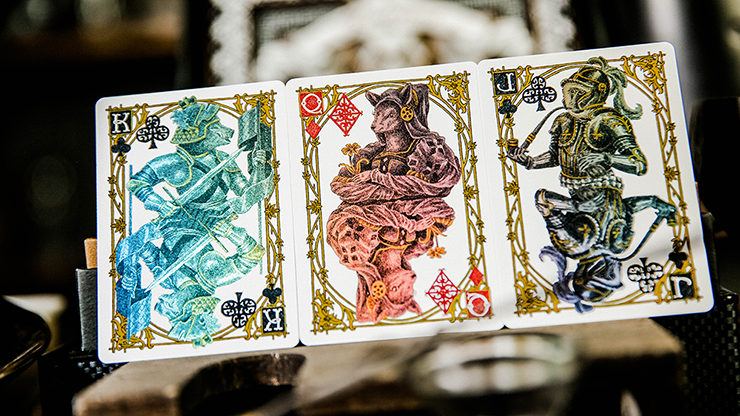 PlayingCardDecks.com-Kinghood Black Pearl Playing Card Collection 2 Deck Set