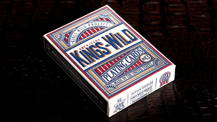 PlayingCardDecks.com-Kings Wild Americanas Standard Playing Cards USPCC