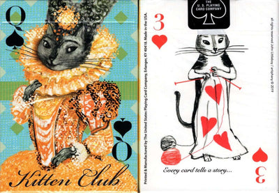 PlayingCardDecks.com-Kitten Club v2 Playing Cards USPCC