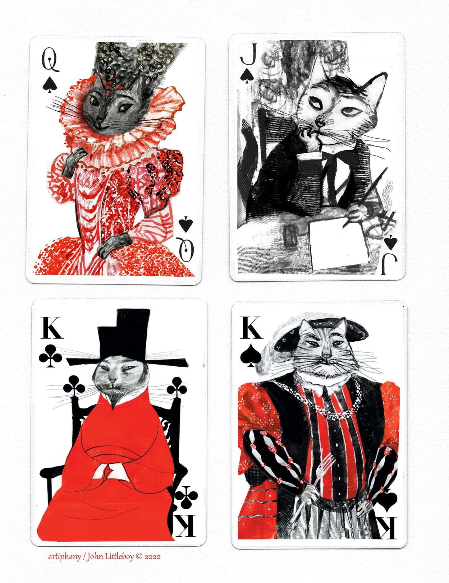 PlayingCardDecks.com-Kitten Club v2 Playing Cards USPCC