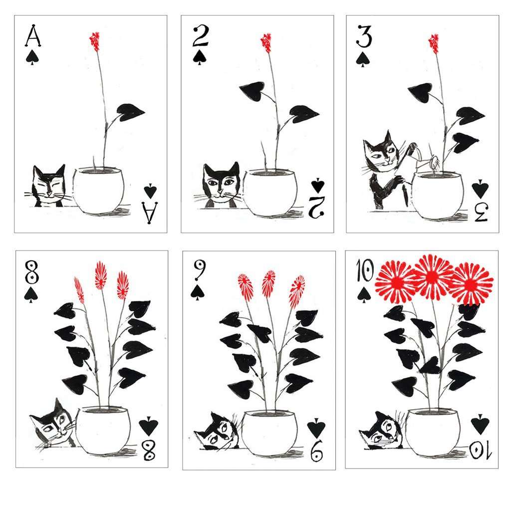 PlayingCardDecks.com-Kitten Club v2 Playing Cards USPCC