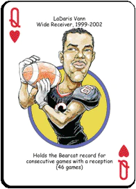 Cincinnati Football Heroes Playing Cards