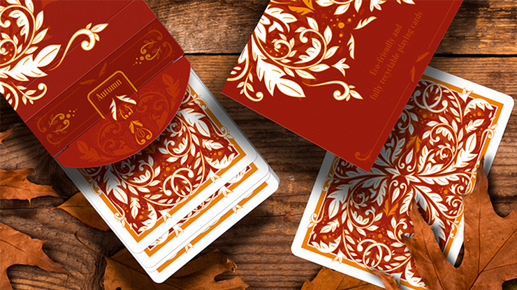PlayingCardDecks.com-Leaves Autumn Playing Cards USPCC