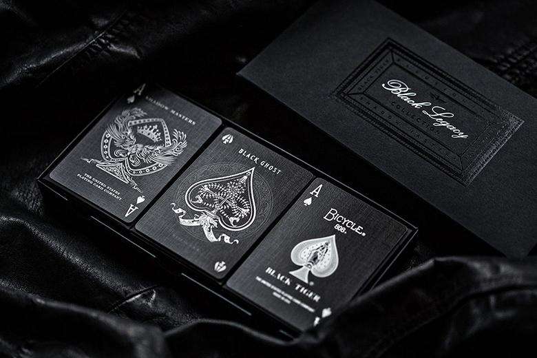 PlayingCardDecks.com-Black Legacy Box Set USPCC