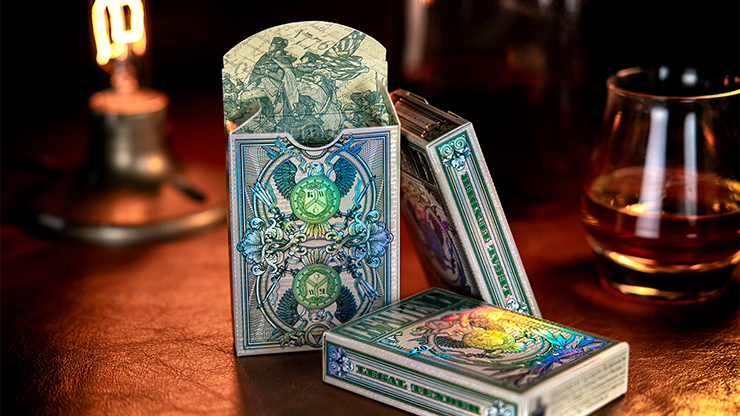 PlayingCardDecks.com-Legal Tender Holographic v2 Playing Cards EPCC