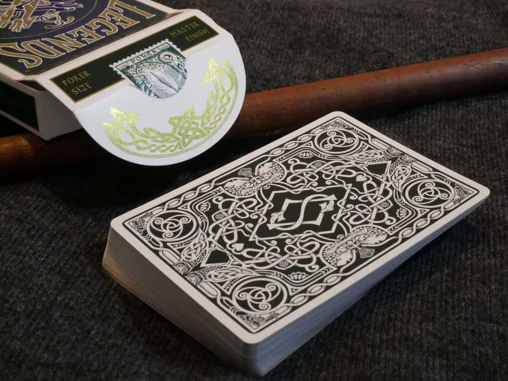 PlayingCardDecks.com-Legends Celtic Playing Cards LPCC