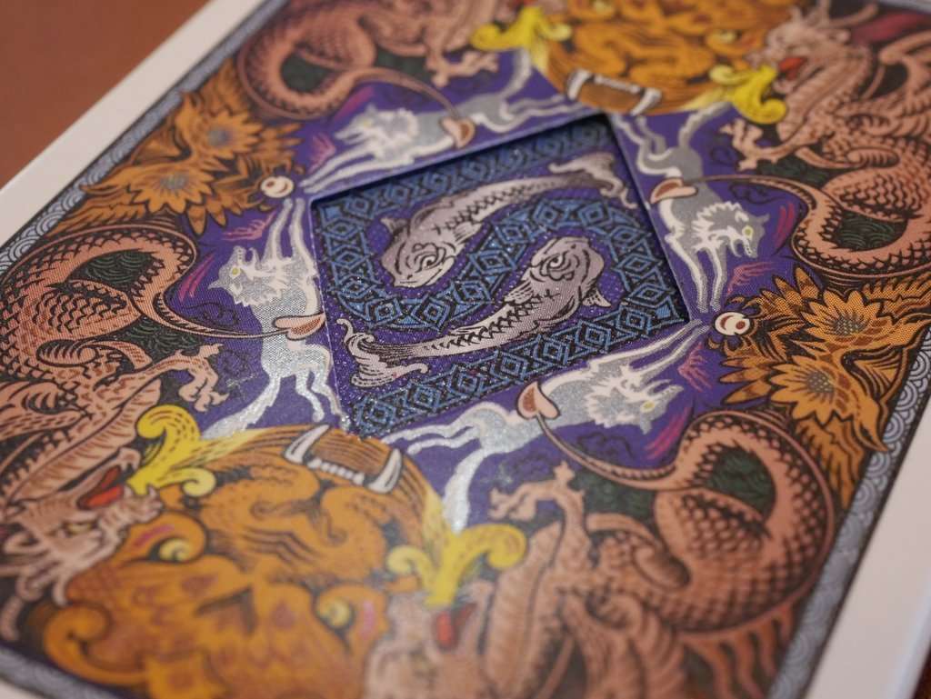 PlayingCardDecks.com-Legends Chromatic & Sterling Playing Cards 2 Deck Set LPCC