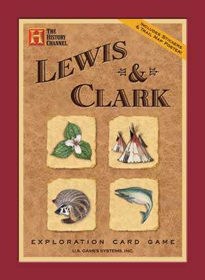 PlayingCardDecks.com-Lewis & Clark Exploration Card Games USGS