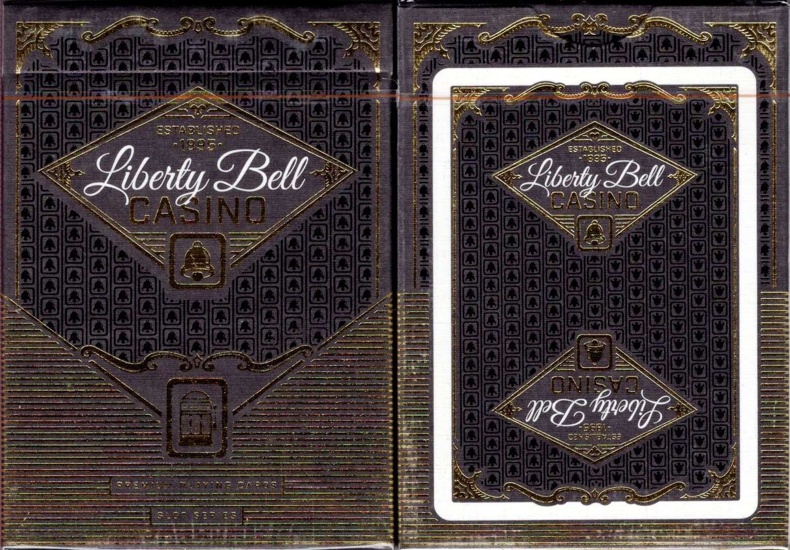 PlayingCardDecks.com-Liberty Bell Casino Playing Cards EPCC