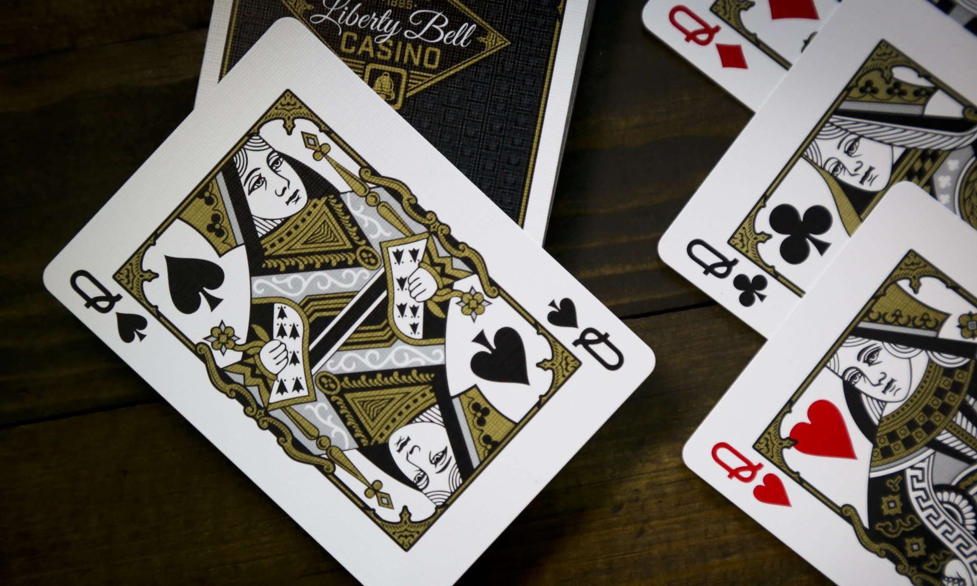PlayingCardDecks.com-Liberty Bell Casino Playing Cards EPCC