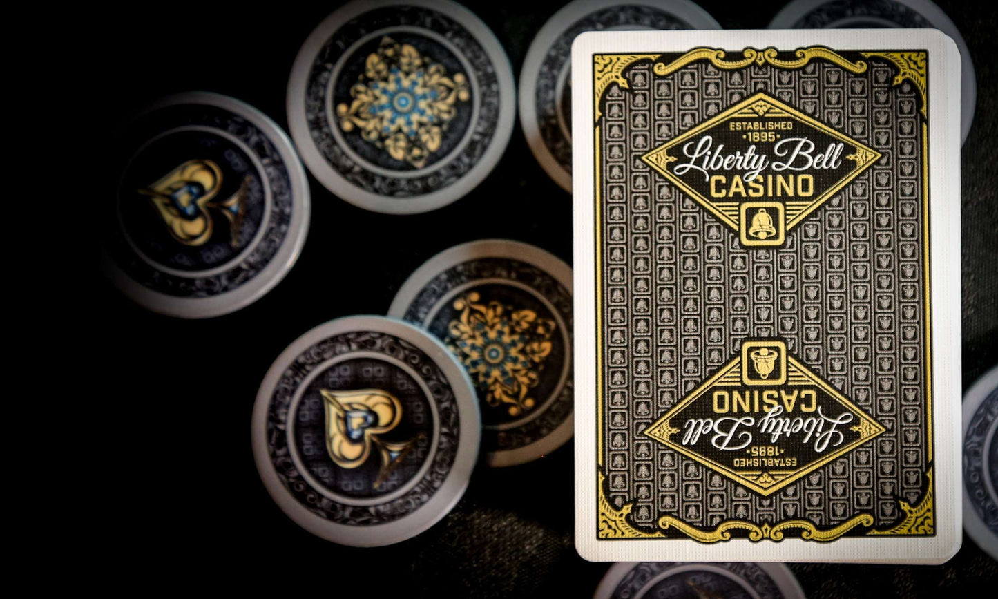 PlayingCardDecks.com-Liberty Bell Casino Playing Cards EPCC