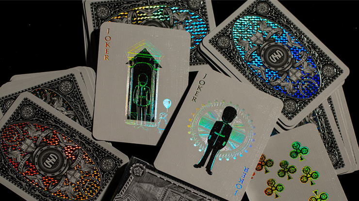 PlayingCardDecks.com-London Emerald Diffractor Playing Cards