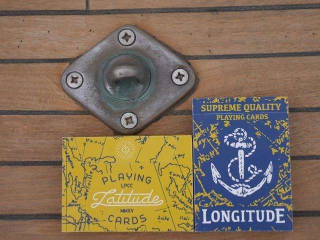 PlayingCardDecks.com-Longitude & Latitude Playing Cards 2 Deck Set LPCC