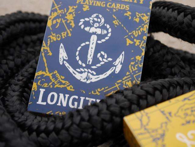 PlayingCardDecks.com-Longitude & Latitude Playing Cards 2 Deck Set LPCC