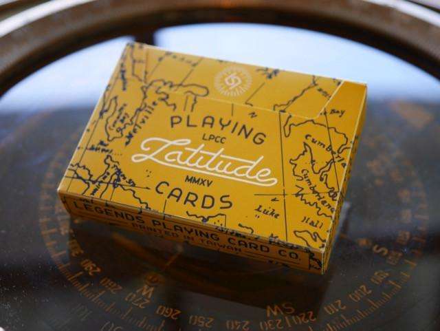 PlayingCardDecks.com-Longitude & Latitude Playing Cards 2 Deck Set LPCC