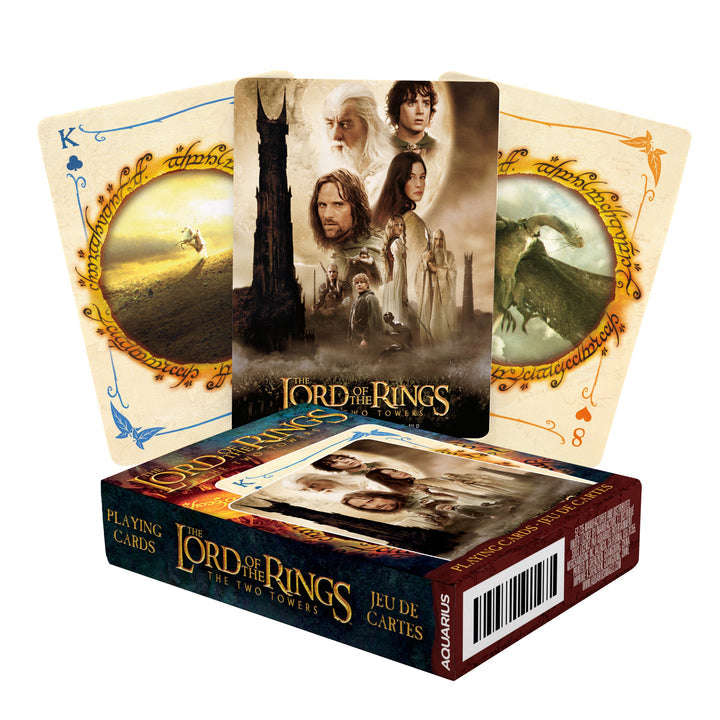 PlayingCardDecks.com-Lord of the Rings The Two Towers Playing Cards Aquarius