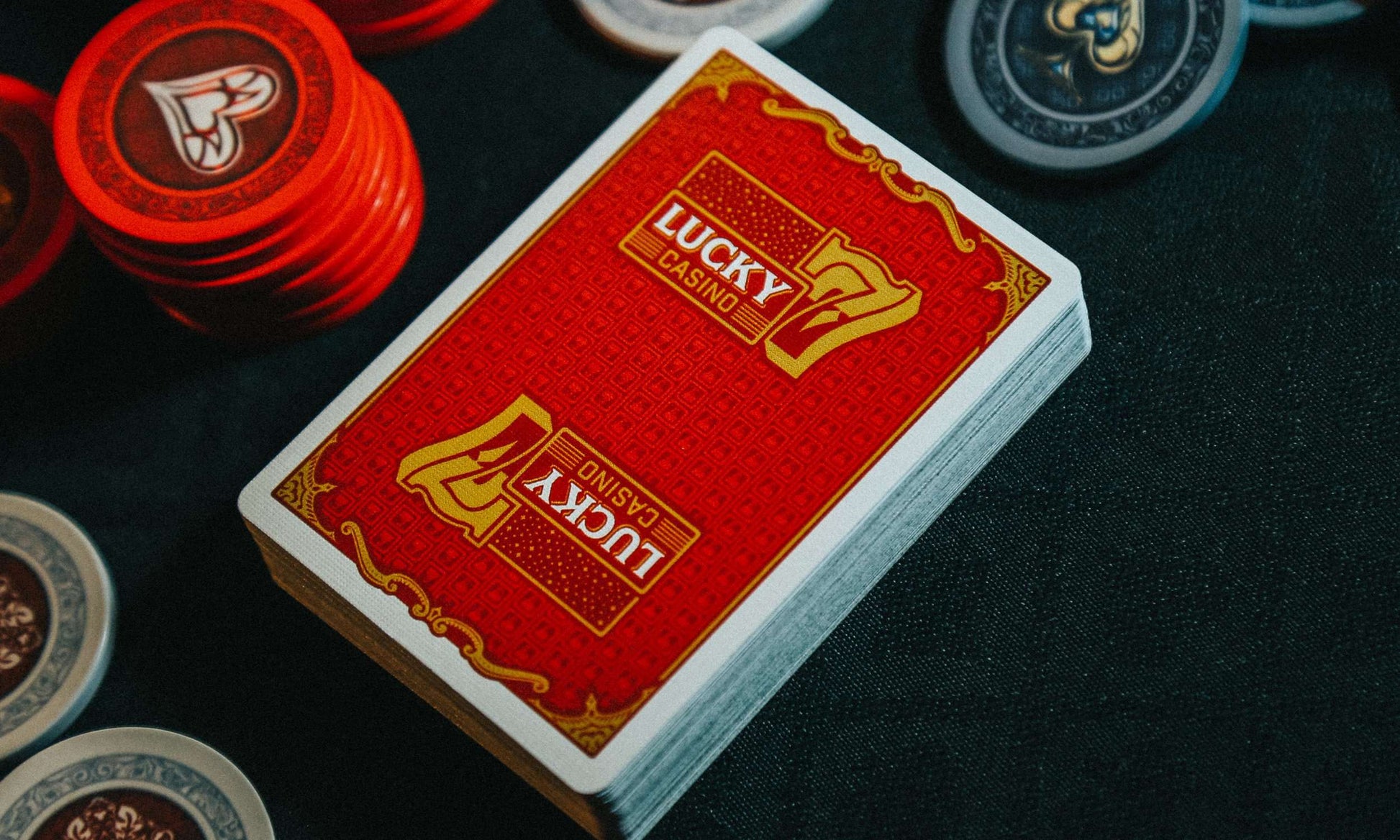 PlayingCardDecks.com-Lucky 7 Casino Playing Cards EPCC