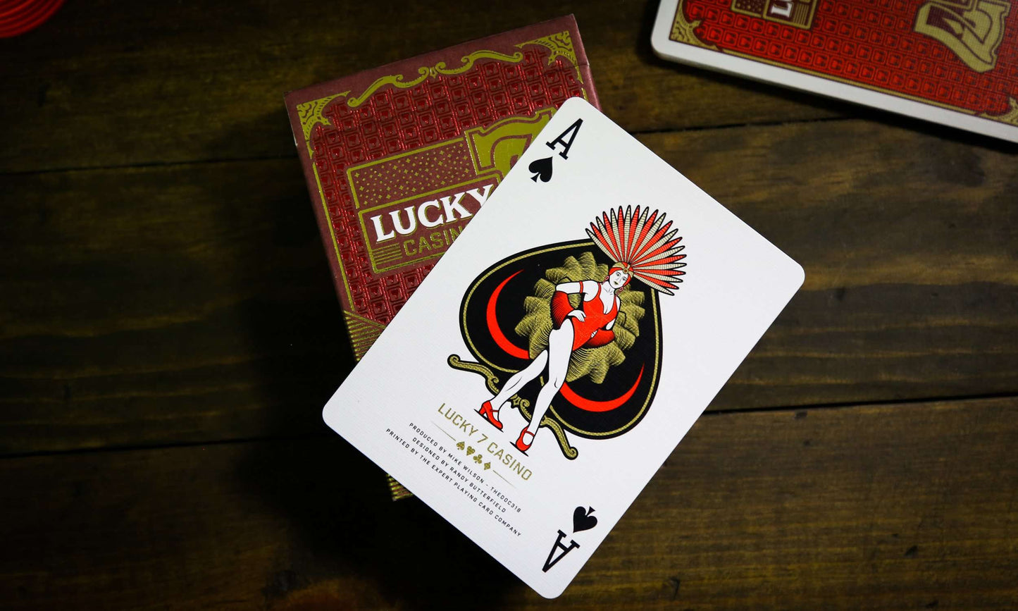 PlayingCardDecks.com-Lucky 7 Casino Playing Cards EPCC