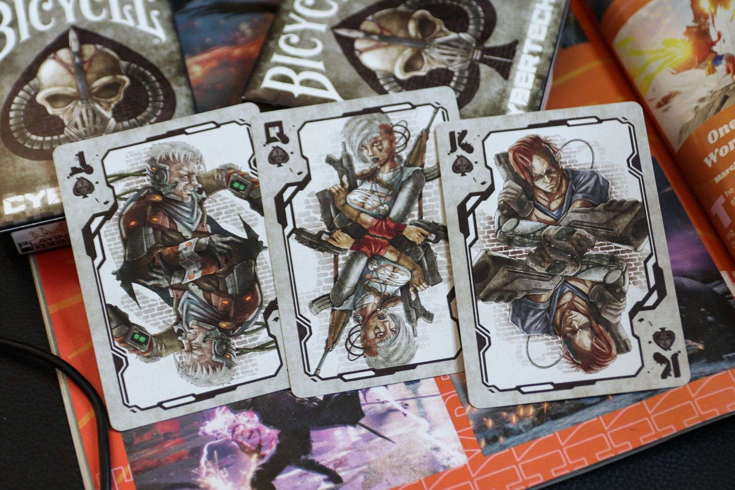PlayingCardDecks.com-Cybertech Bicycle Playing Cards