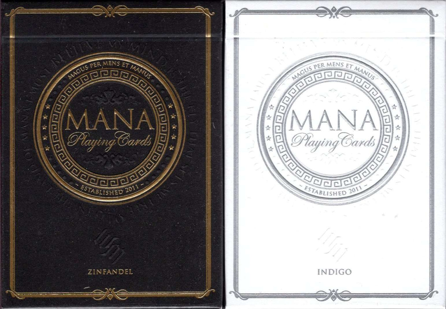 PlayingCardDecks.com-Mana Playing Cards 2 Deck Set USPCC