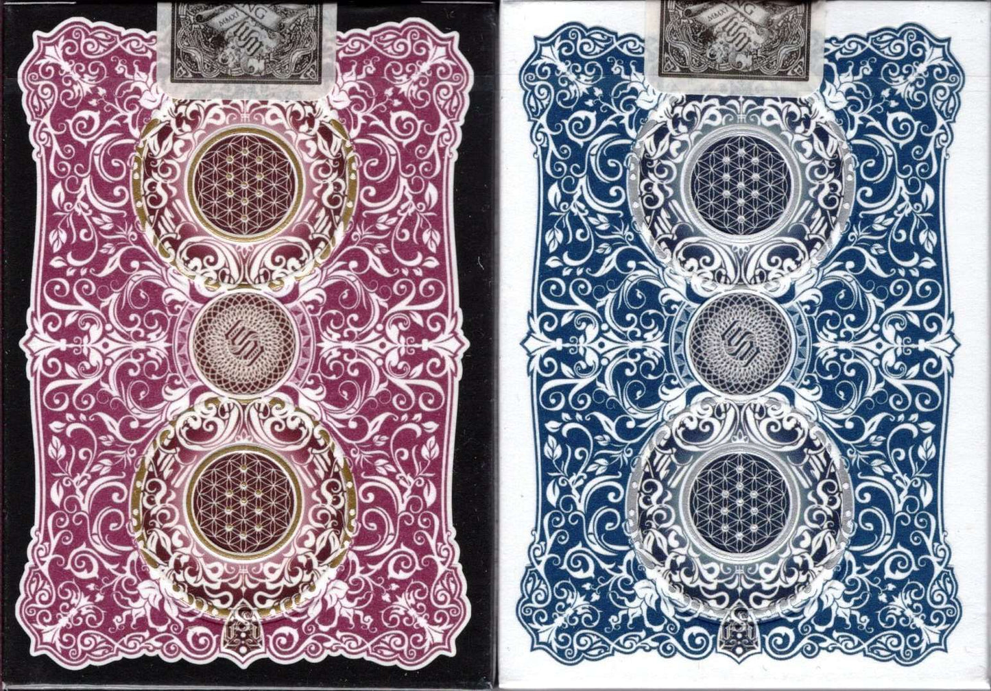 PlayingCardDecks.com-Mana Playing Cards 2 Deck Set USPCC