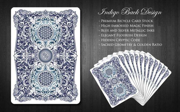 PlayingCardDecks.com-Mana Playing Cards 2 Deck Set USPCC