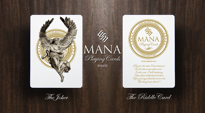 PlayingCardDecks.com-Mana Playing Cards 2 Deck Set USPCC