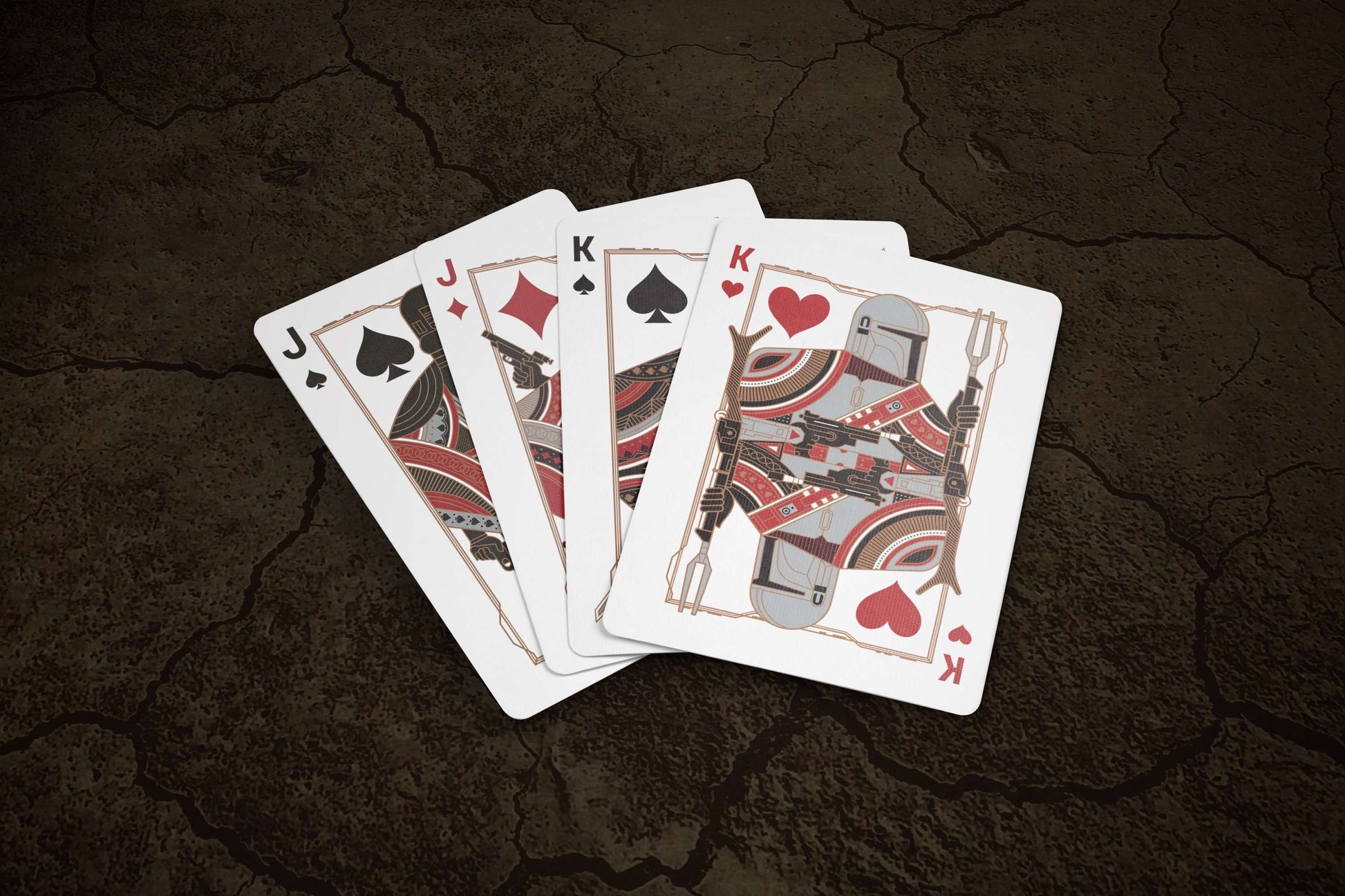 PlayingCardDecks.com-Mandalorian Playing Cards USPCC