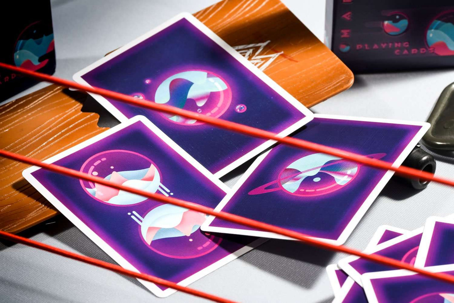 PlayingCardDecks.com-Marbles Playing Cards Cartamundi