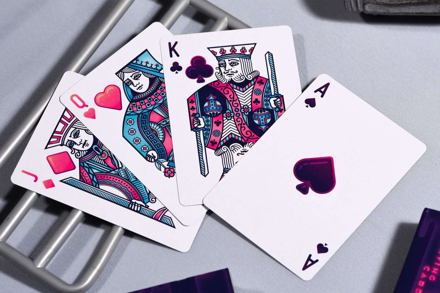 PlayingCardDecks.com-Marbles Playing Cards Cartamundi