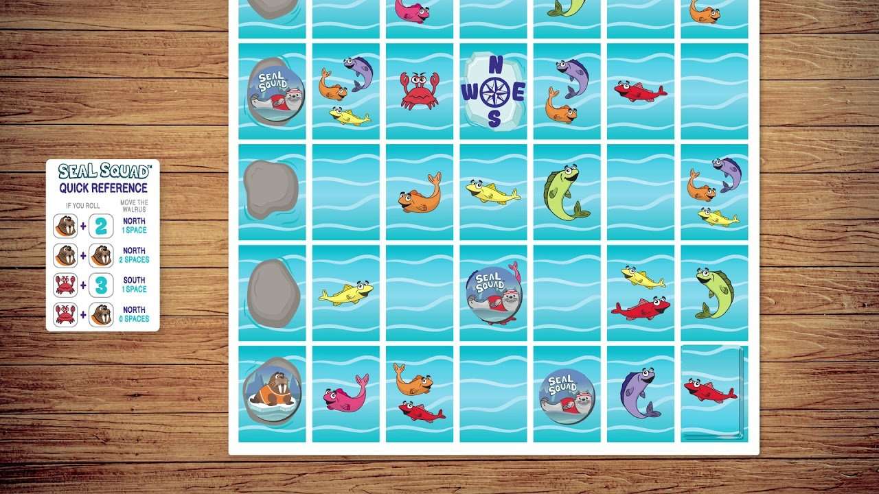PlayingCardDecks.com-Seal Squad Card Game