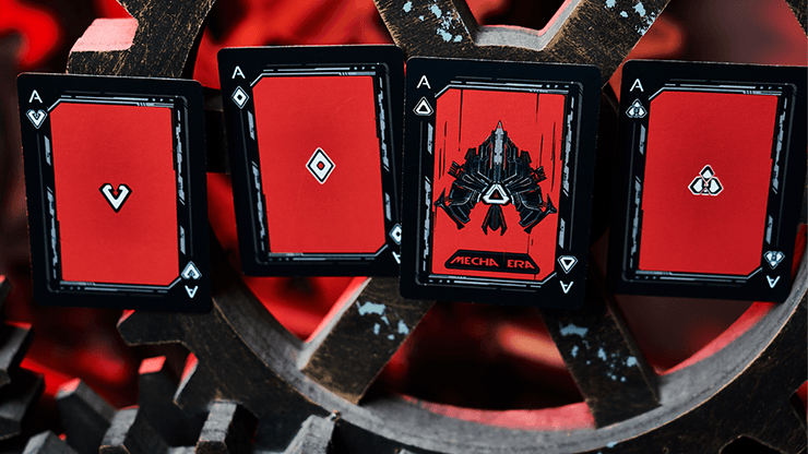 PlayingCardDecks.com-Mecha Era Bicycle Playing Cards