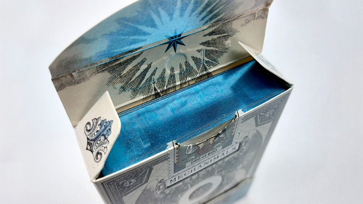 PlayingCardDecks.com-Mechanimals Gilded Playing Cards LPCC