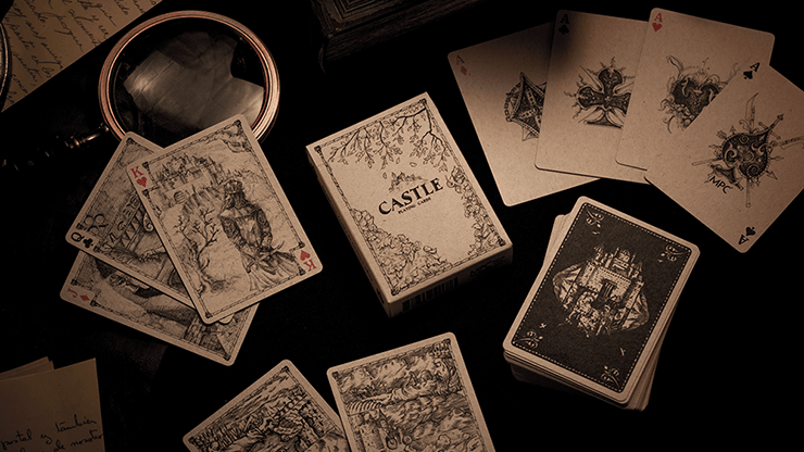 PlayingCardDecks.com-Medieval Castle Playing Cards MPC