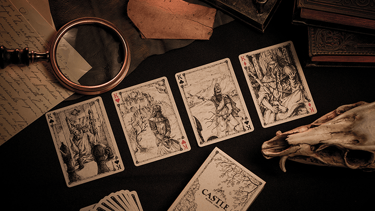 PlayingCardDecks.com-Medieval Castle Playing Cards MPC