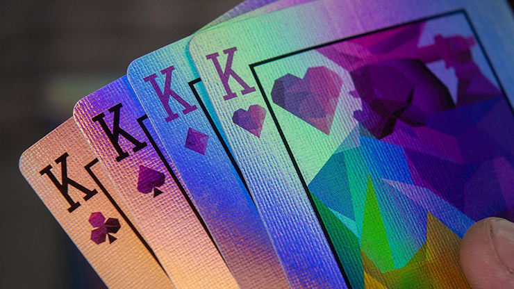 PlayingCardDecks.com-Memento Mori Holographic Playing Cards EPCC