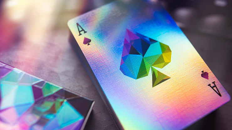 PlayingCardDecks.com-Memento Mori Holographic Playing Cards EPCC