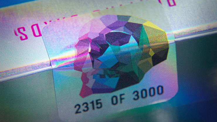 PlayingCardDecks.com-Memento Mori Holographic Playing Cards EPCC