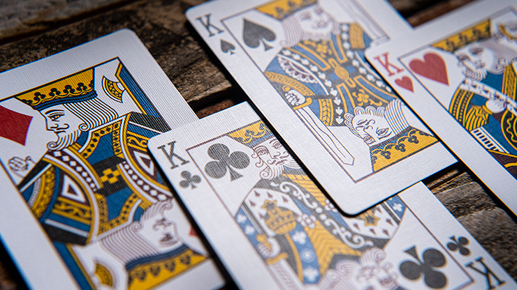 PlayingCardDecks.com-Memoria Feinaiglian Grid Bicycle Playing Cards