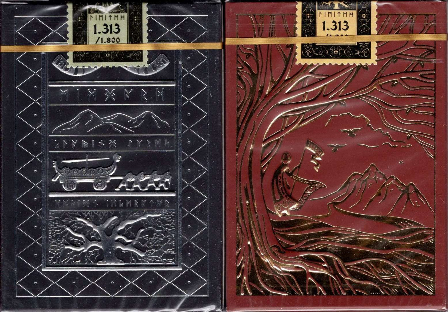 PlayingCardDecks.com-Midgard Playing Cards 2 Deck Set NPCC