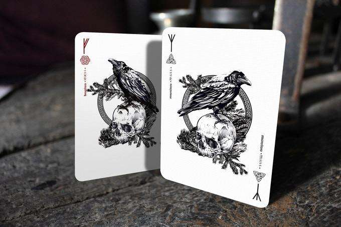 PlayingCardDecks.com-Midgard Playing Cards 2 Deck Set NPCC