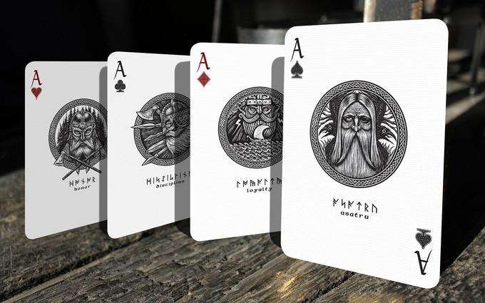 PlayingCardDecks.com-Midgard Playing Cards 2 Deck Set NPCC