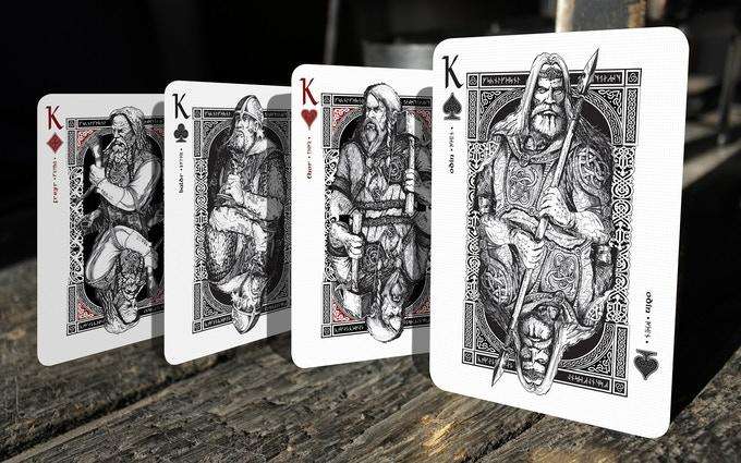PlayingCardDecks.com-Midgard Playing Cards 2 Deck Set NPCC