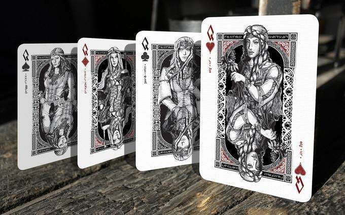PlayingCardDecks.com-Midgard Playing Cards 2 Deck Set NPCC