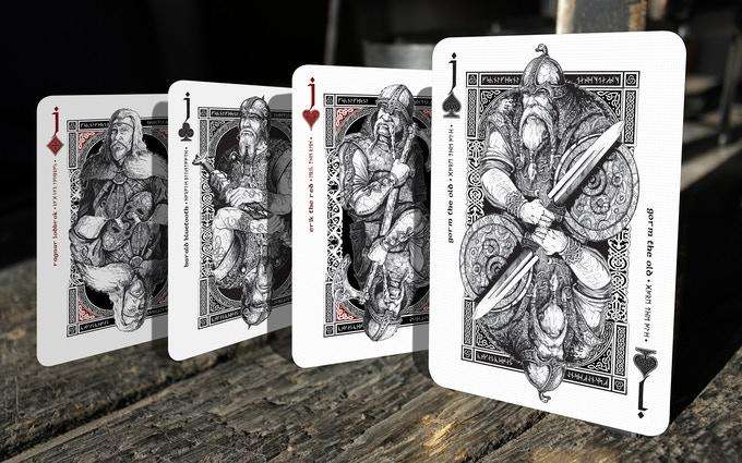 PlayingCardDecks.com-Midgard Playing Cards 2 Deck Set NPCC