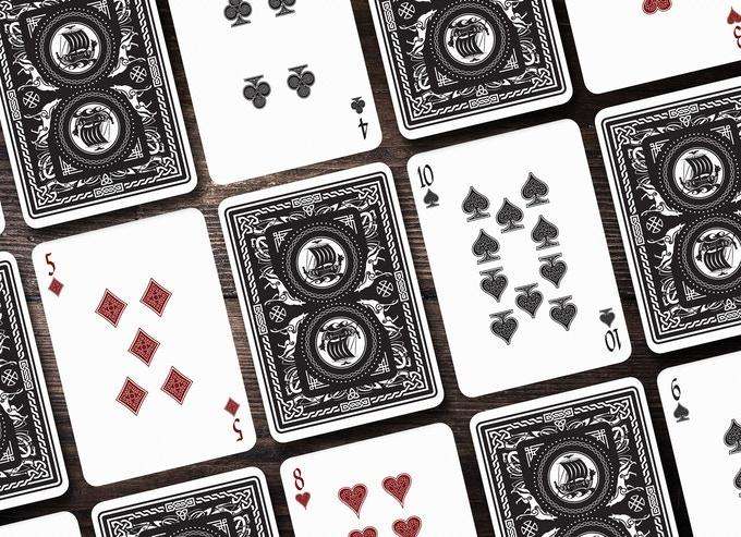 PlayingCardDecks.com-Midgard Playing Cards 2 Deck Set NPCC